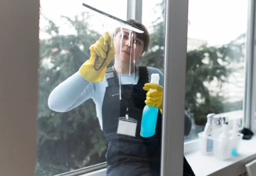 Nettoyage de vitres intérieures et extérieures à Gelos